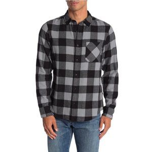 Public Opinion Plaid Flannel Regular Fit Shirt